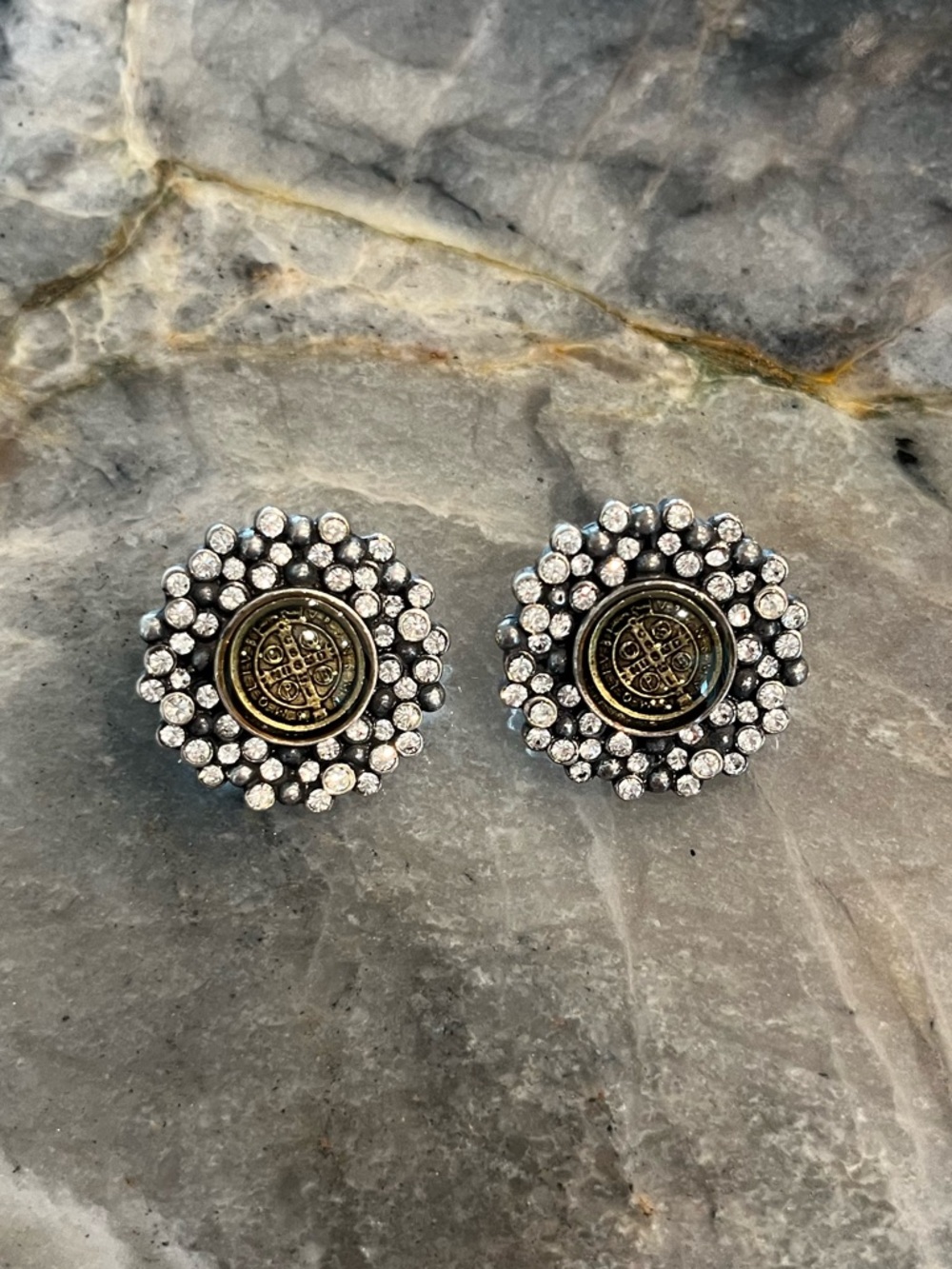 VIRGIN SAINTS & ANGELS CLOISTER EARRINGS